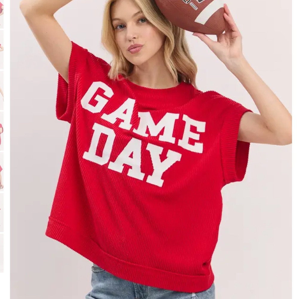 Sewn and Seen “ Badger “ Sewn & Seen Game Day Ribbed Tee 40